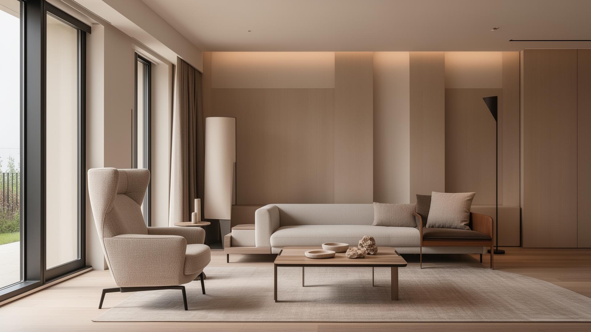 Soft furnishings — complete room scheme, Sherborne